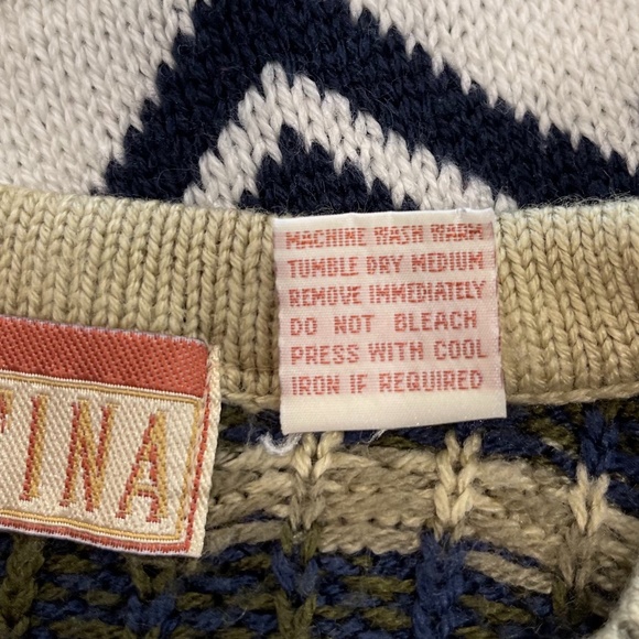 Vintage Cristina Fair Isle Floral Sweater - Picture 8 of 8